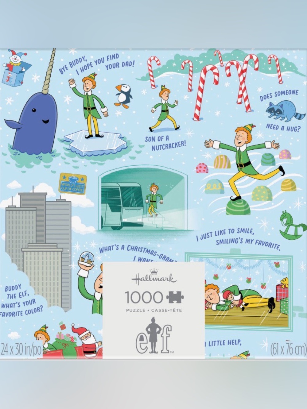 Elf Journey to New York Puzzle